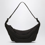 Lemaire Small Soft Game bag in water-repellent brown nylon