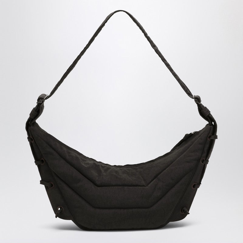 Lemaire Small Soft Game bag in water-repellent brown nylon