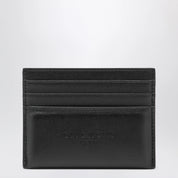 Givenchy Black leather card holder with logo