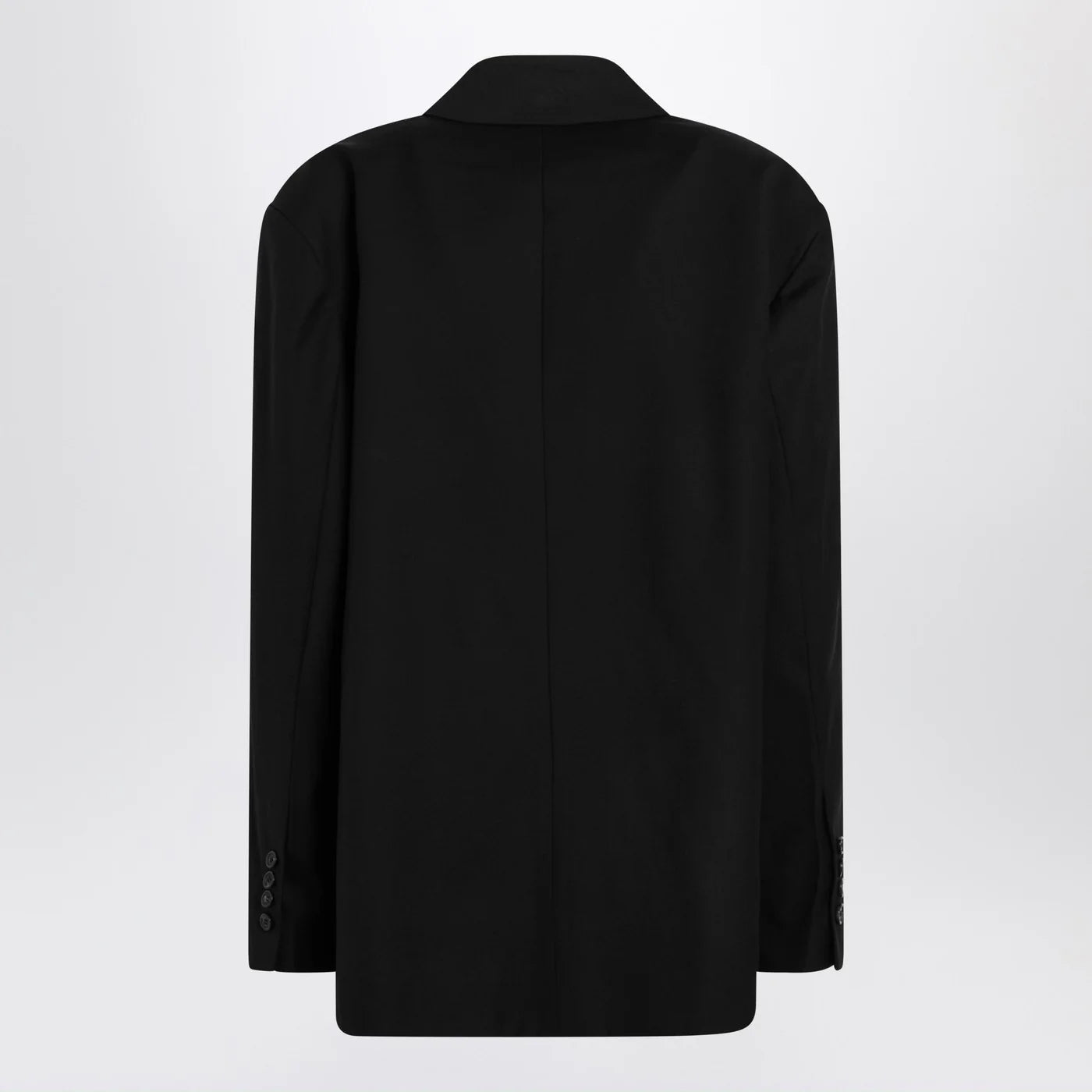 The Frankie Shop Gelso Black Oversized Jacket - Womenswear