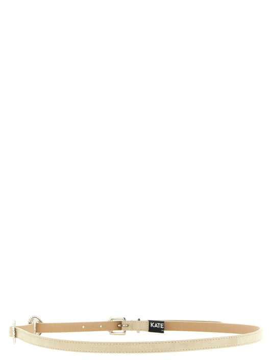 Kate Cate Ranchera Belt — Suede Designer Belts