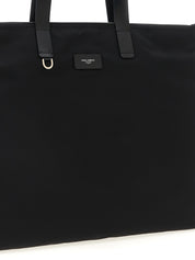 Dolce & Gabbana Big Logo Patch Shopping Bag