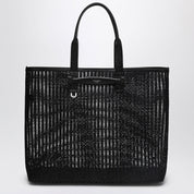 Dolce & Gabbana Dolce&Gabbana Adamo Shopping Bag in black woven mesh