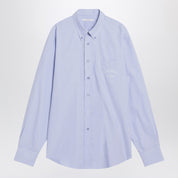 Chemise boutonnée bleu clair en coton Givenchy