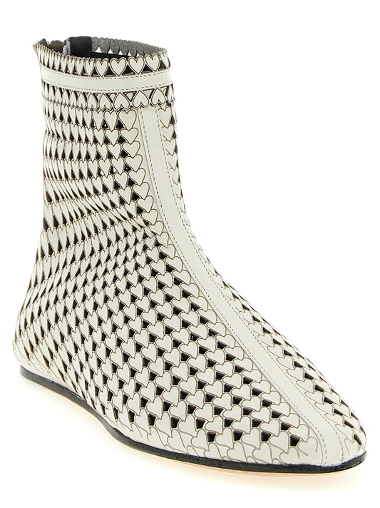 Isabel Marant Boots — Ferix Ankle Boots (Beige)