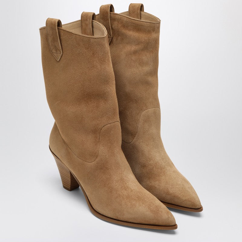 Botas tejanas color camel Aquazzura Boogie