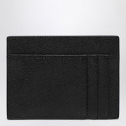 Dolce & Gabbana Black card holder with logo plaque