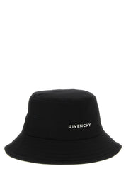 Givenchy Bucket Hat — Logo Embroidery (Black)
