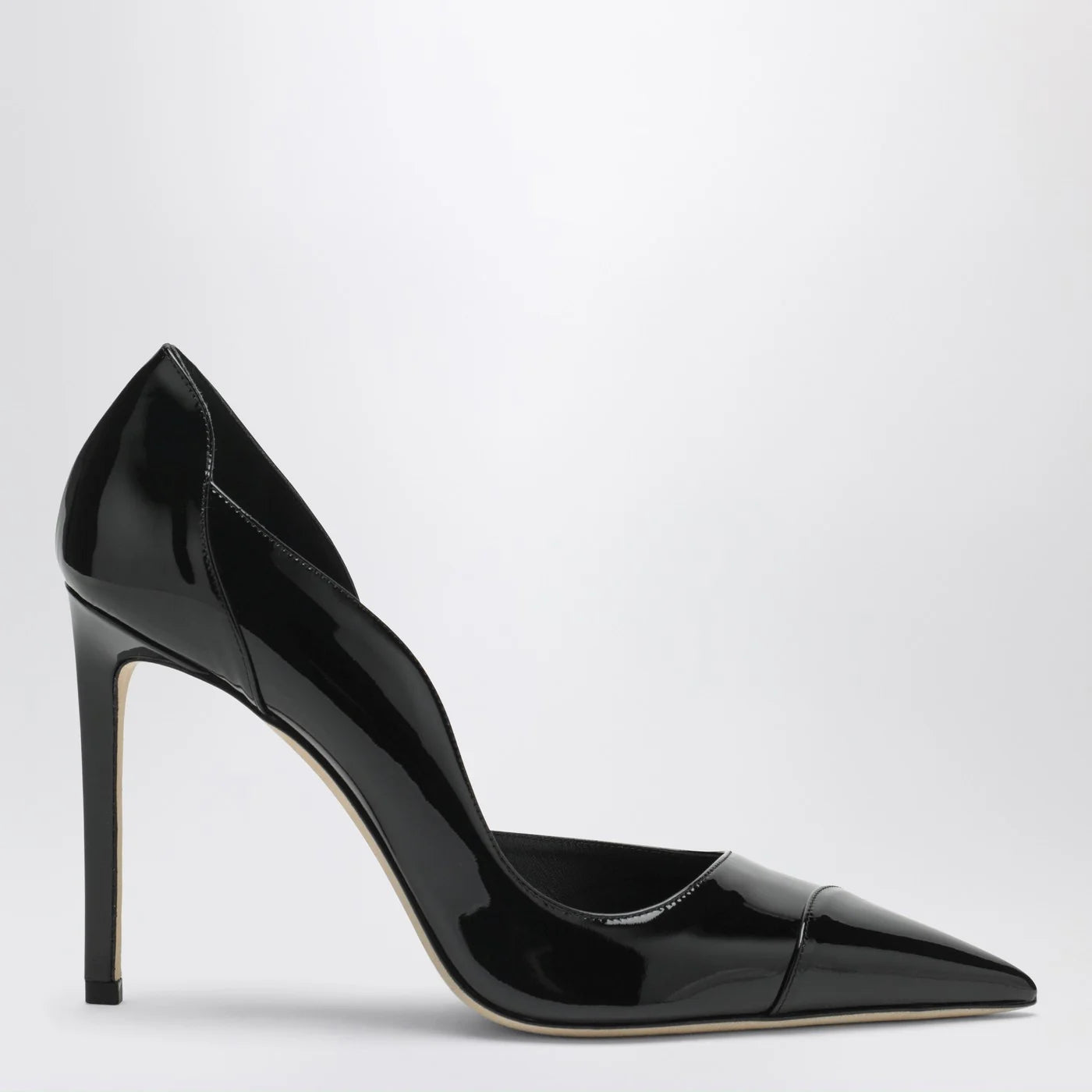 Jimmy Choo Brigitte 100 pumps in black patent leather