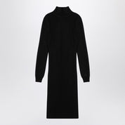 Givenchy Black Wool‑Blend Turtleneck Dress