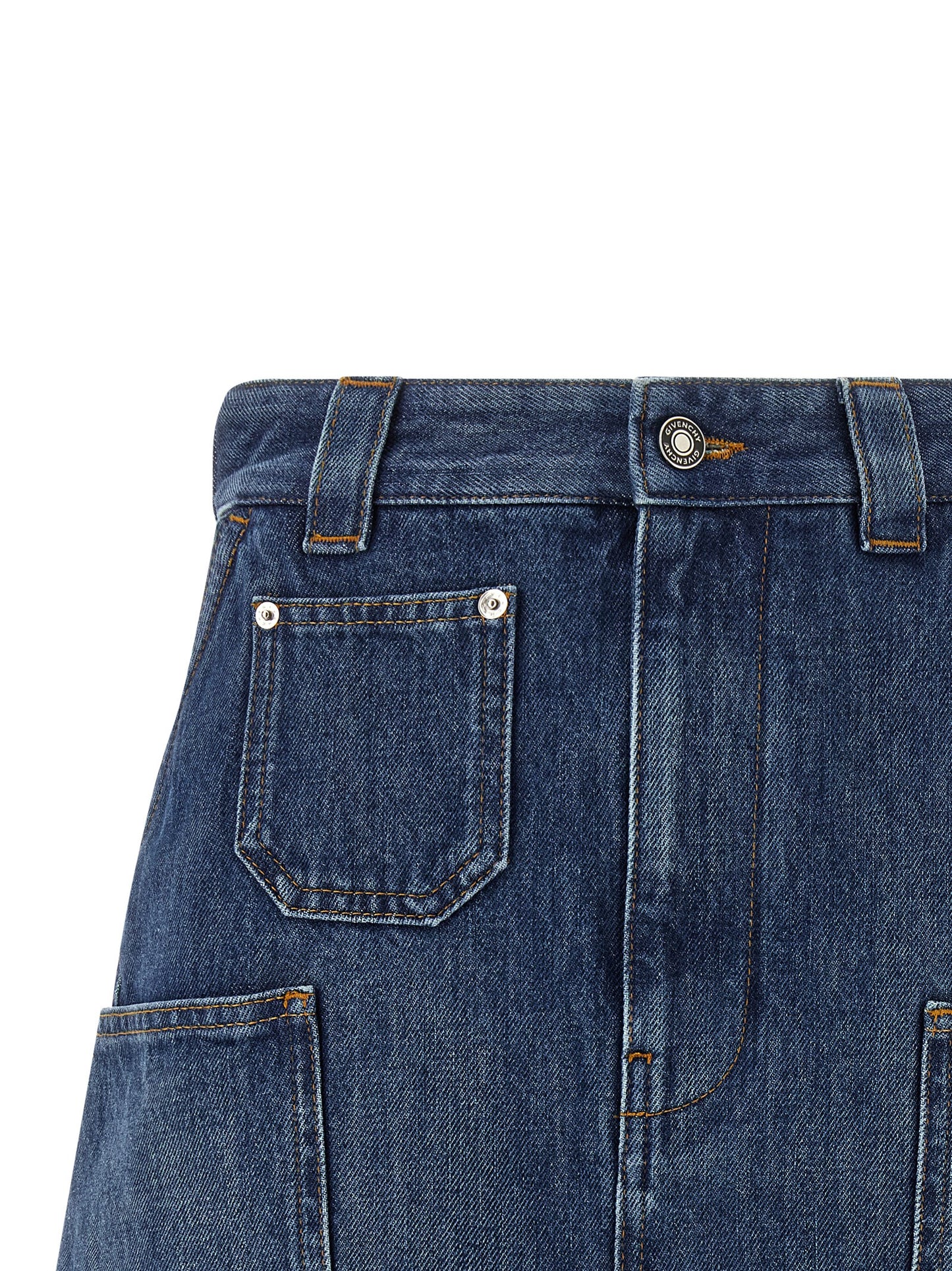 Givenchy Denim Skirt — Mini Denim Skirt for Women