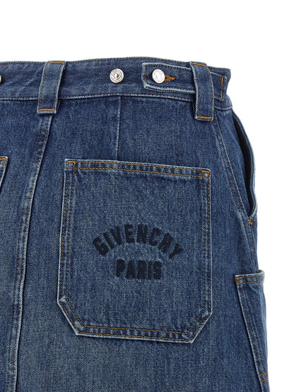 Givenchy Denim Skirt — Mini Denim Skirt for Women