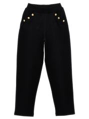 Balmain Kids Leone Catena Joggers — Trousers for Girls