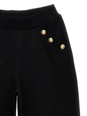 Balmain Kids Leone Catena Joggers — Trousers for Girls