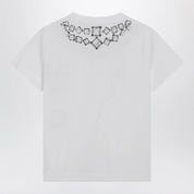 Givenchy Deconstructed Crystals cotton T-shirt in white