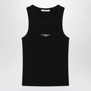 Givenchy Black slim-cut tank top with logo