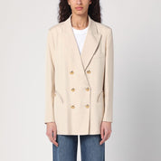 Blazé Milano Everynight ivory double-breasted jacket