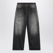 Acne Studios Black distressed effect jeans