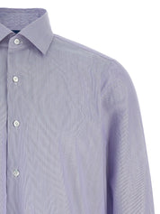 Finamore Napoli Shirt — Light Blue Men's Shirt