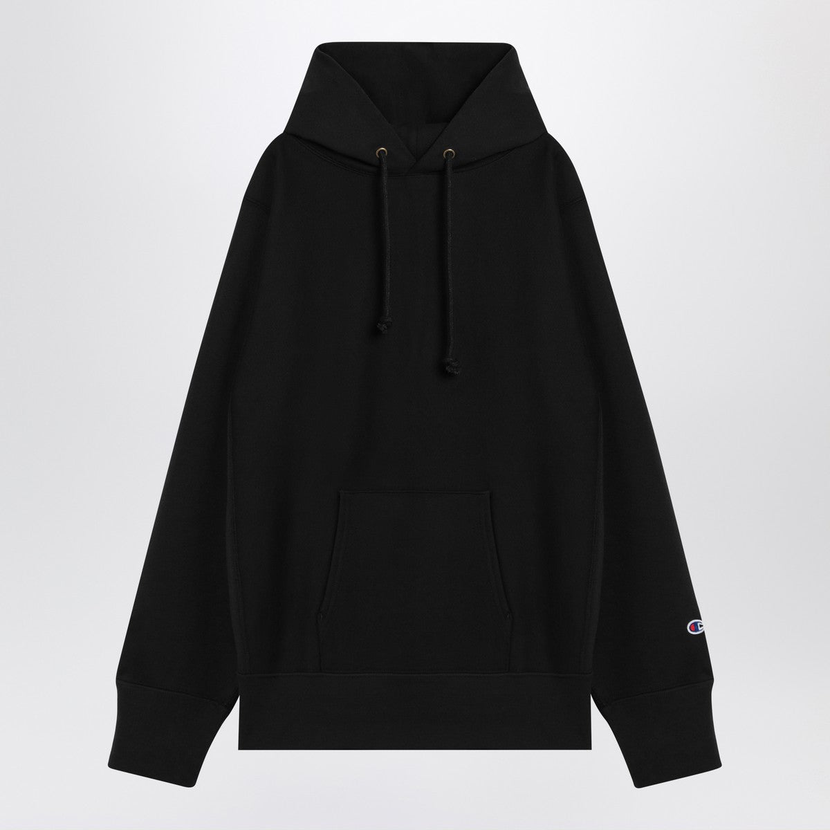 Champion Black cotton hoodie