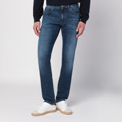 Jean PT Torino Denim Blue Swing en denim extensible