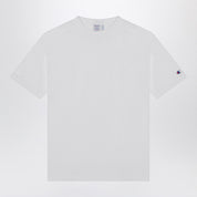 Camiseta de cuello redondo de algodón blanco Champion