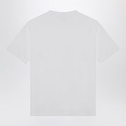 Camiseta de cuello redondo de algodón blanco Champion