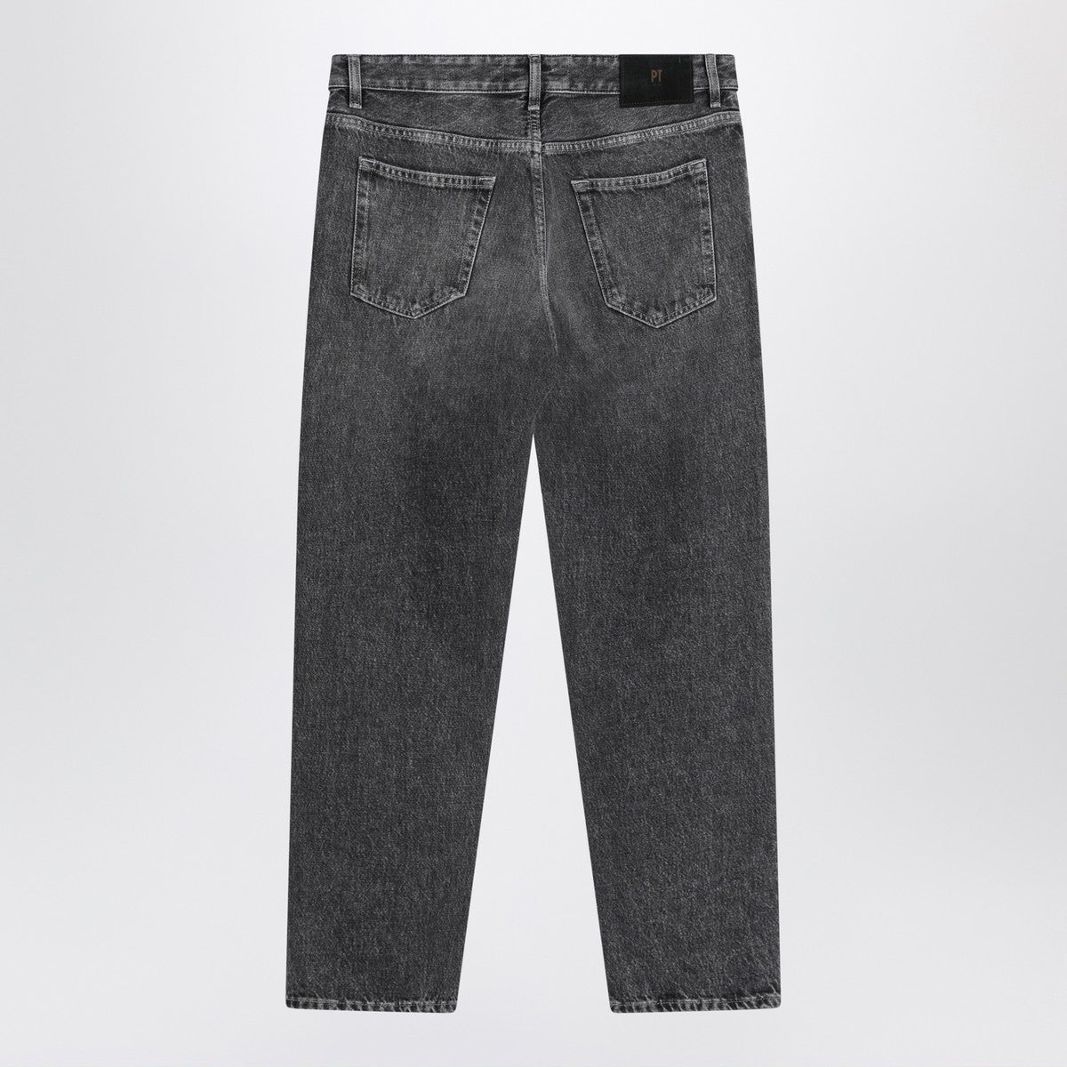 PT Torino Denim Washed black jeans in cotton