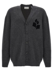 Marant Curtis Cardigan Knitwear for Men — Gray, €­­—