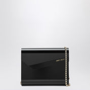Jimmy Choo Black Candy Bag clutch with chain strap