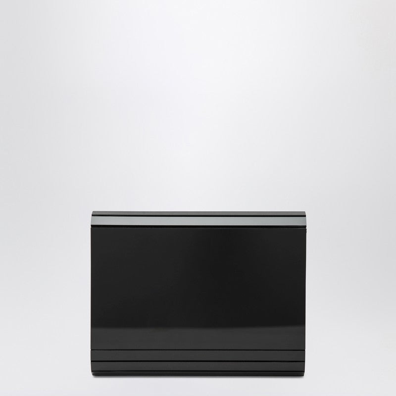 Jimmy Choo Black Candy Bag clutch with chain strap