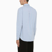 Salvatore Piccolo blue cotton poplin button-down shirt