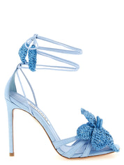 Aquazzura Calypso Sandals — Light Blue Stiletto Heels
