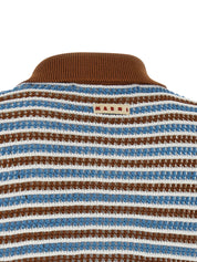 Marni Striped Crochet Cardigan - Knitwear for Women