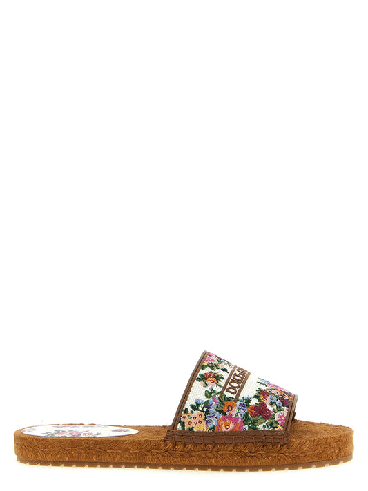 Dolce & Gabbana Sandals — Cross-stitch Espadrilles