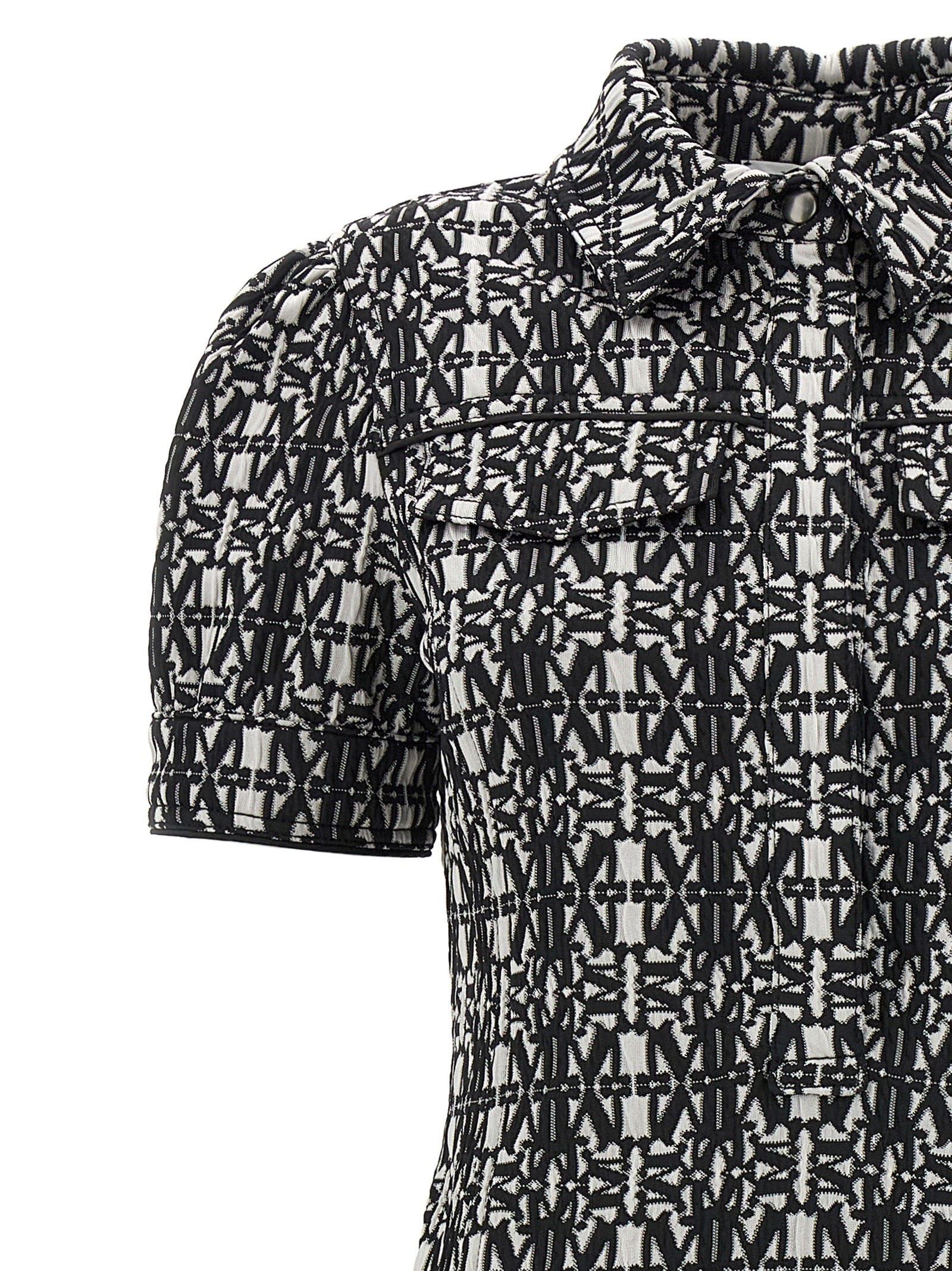 Max Mara Cesy Dress - Signature Jacquard Midi Dress
