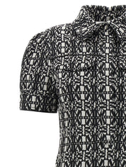 Max Mara Cesy Dress - Signature Jacquard Midi Dress