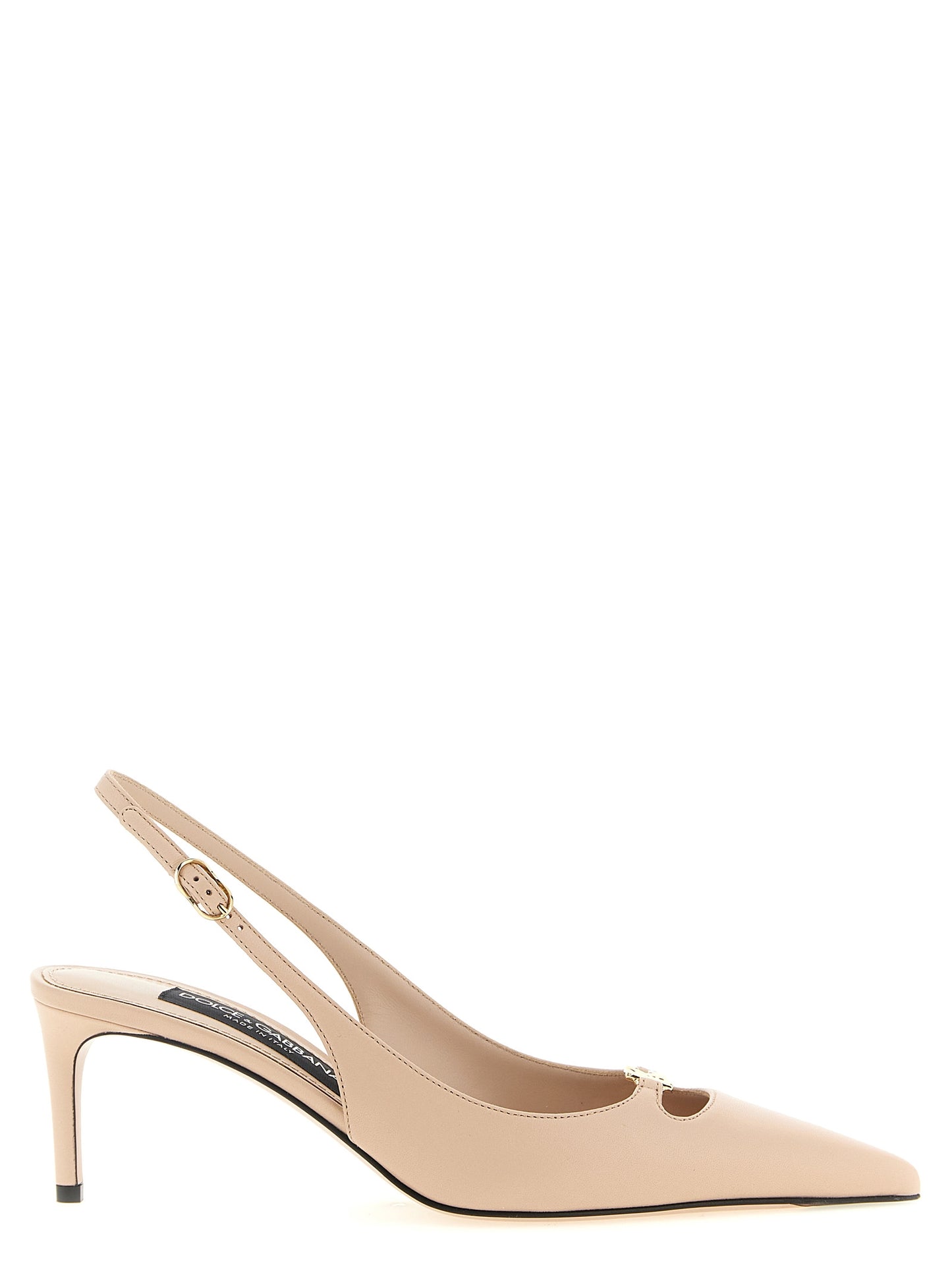 Dolce & Gabbana Lollo Slingback Pumps — Pink Heels