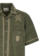 Marant Zekim Shirt – Men’s Green Shirt, Comfort Fit