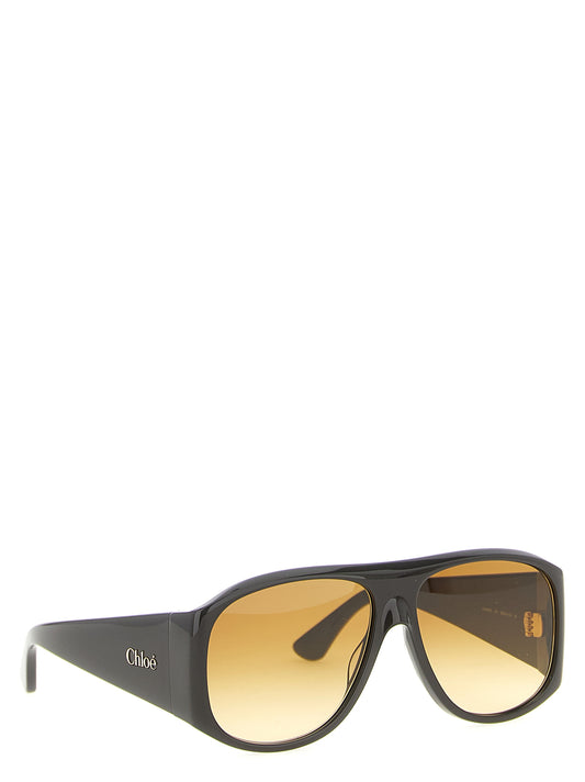 Chloé '60' Sunglasses — Brown Acetate | Chloé