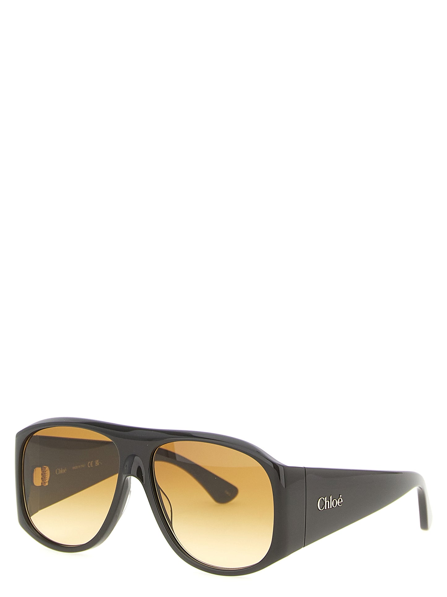Chloé '60' Sunglasses — Brown Acetate | Chloé