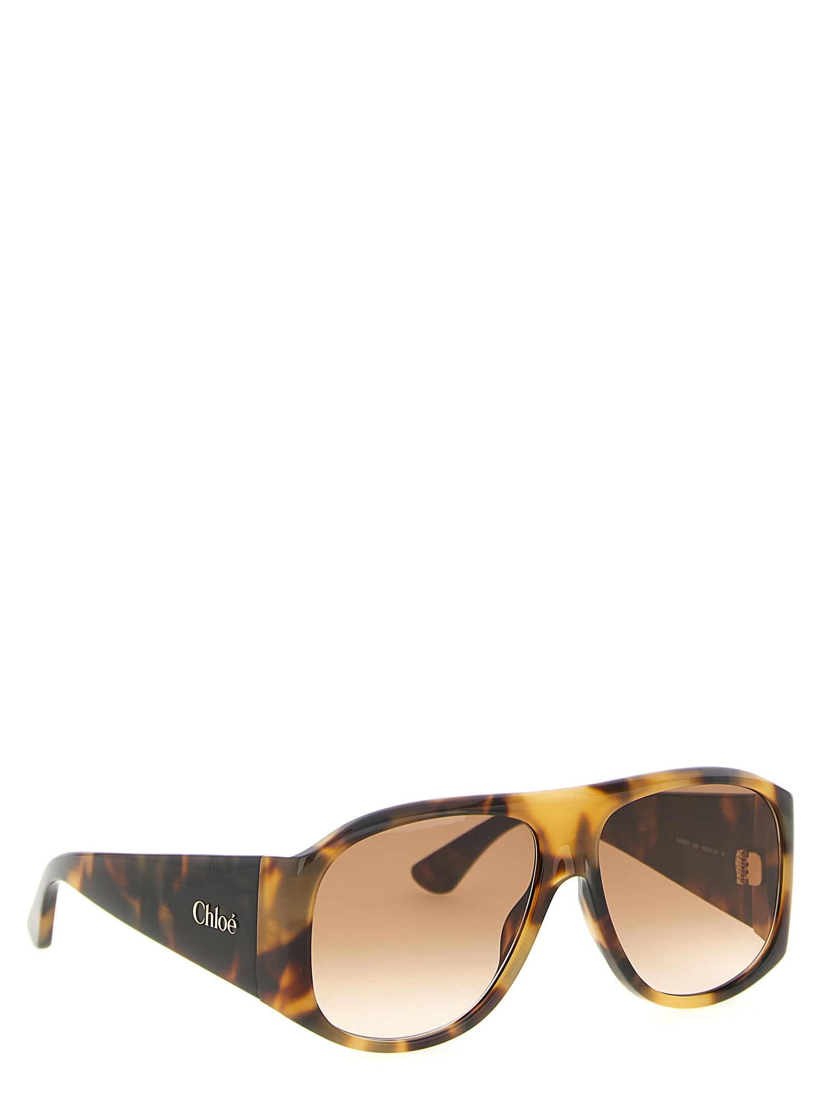 Chloé '60' Sunglasses — Women’s Brown Acetate (New)