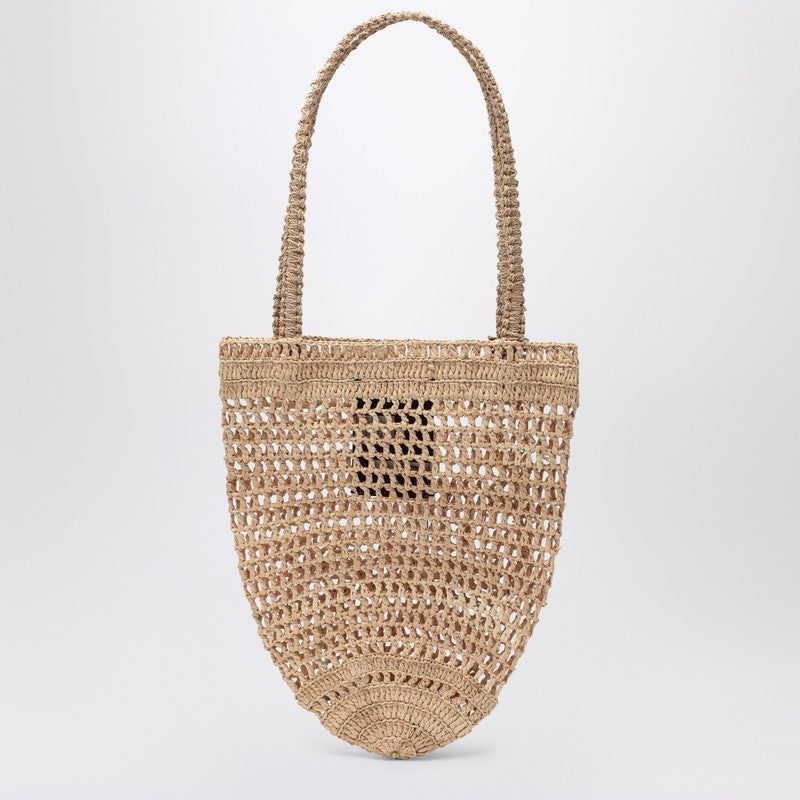 Chloé Small Summer Banana Tote bag in sand colour