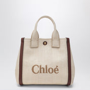 Chloé Small Carry Tote bag in sand colour