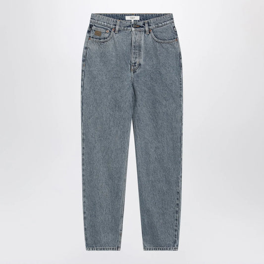 Chloé Light indigo high-waisted tapered jeans
