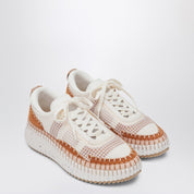 Chloé Natural Nama trainer in recycled nylon