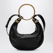 Chloé Small Bracelet Hobo bag in glossy calf leather