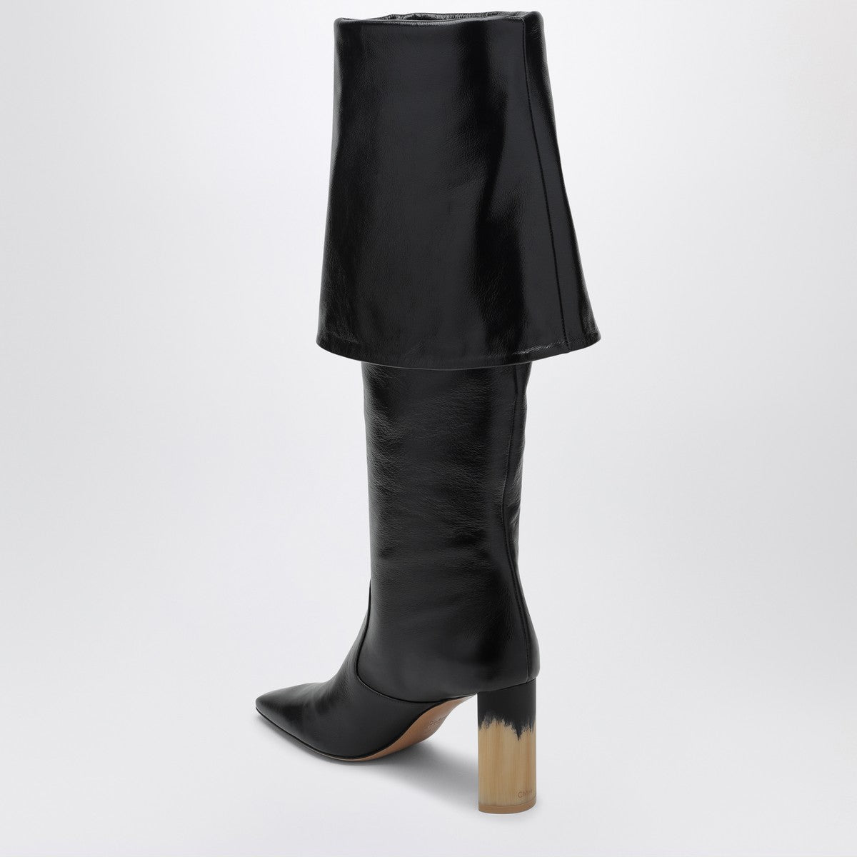 Chloé High-heeled boot Georgia in black leather