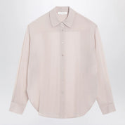 The Frankie Shop Pink Semi-Sheer Shirt — Women's Shirts