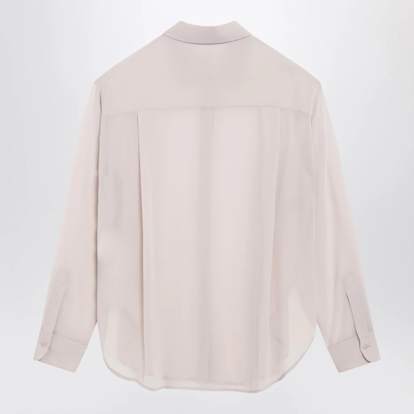 The Frankie Shop Pink Semi-Sheer Shirt — Women's Shirts